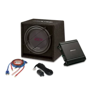 Alpine SBG 30KIT conjunto caja Subwoofer + Amplificador + Cableado