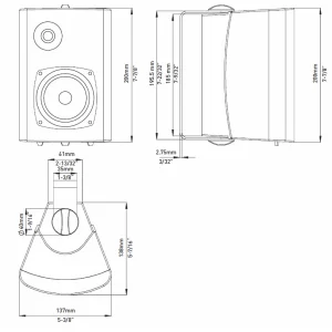 Fusion MS OS420 Altavoces marinos con caja