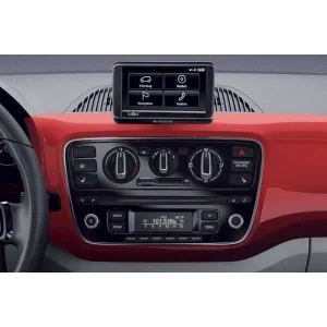 Radio VW Up, Seat Mii, Skoda Citigo 2012, negro brillante
