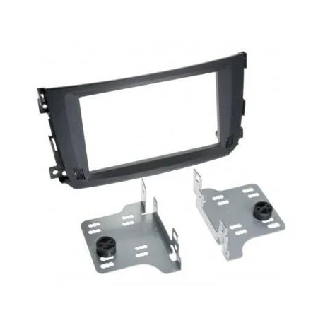 Marco adaptador Smart Fortwo BR451, año 2010 2015, 2Din