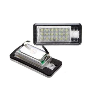 Plafón led blanco para matrícula Audi A3, A4, A6, A8, Q7