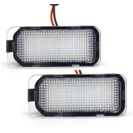 Plafón led matrícula Ford y Jaguar