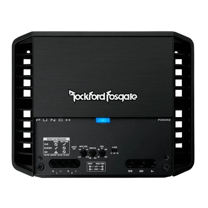 Rockford Fosgate P300X2 Amplificador 2 canales