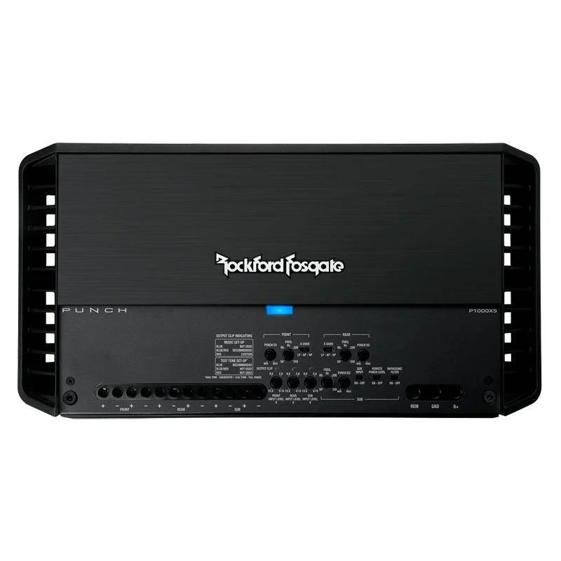 Amplificador 5 canales, Rockford Fosgate P1000X5