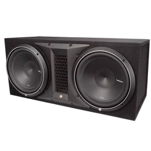 RockFord Fosgate P3 2X12 Subwoofer 12" doble con caja