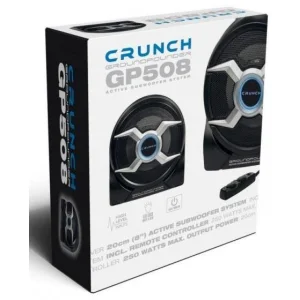 Subwoofer 8" Crunch GP508 autoamplificado