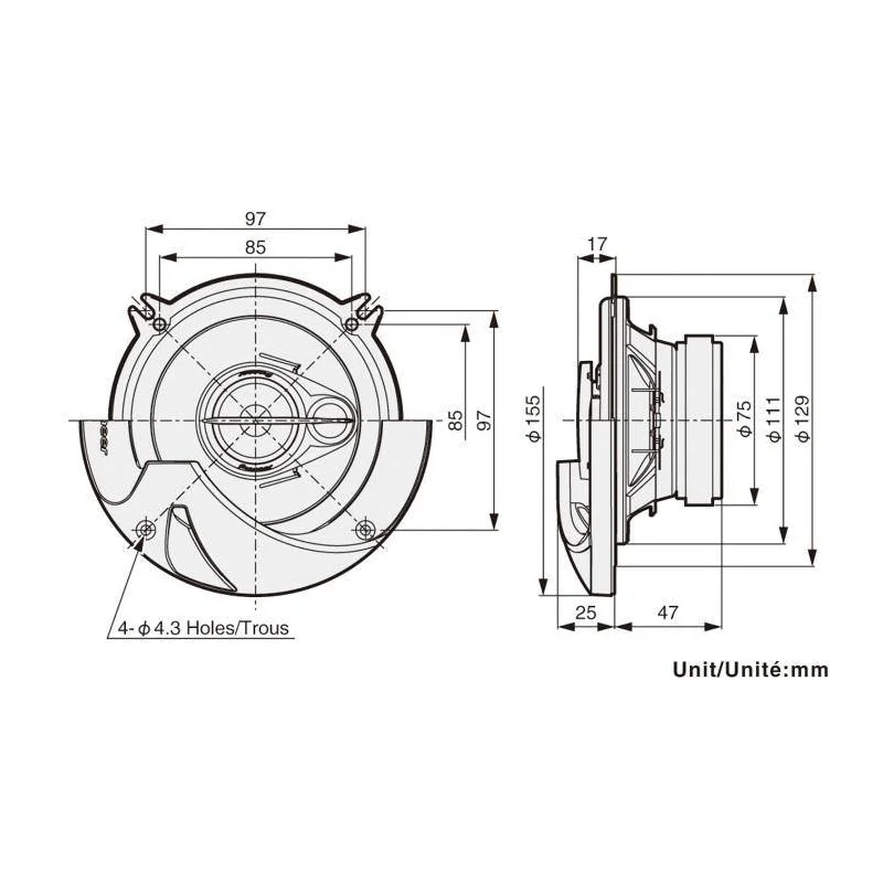 Pioneer TS R1350S Altavoces 13cm 