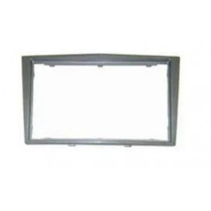 Marco radio Opel Astra H, Zafira, Corsa 2DIN, color gris oscuro