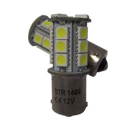 Bombillas led P21W BA15S centradas 12V