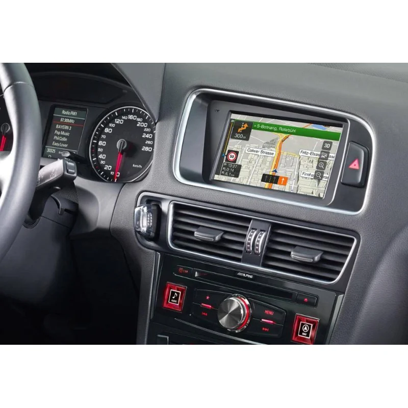 Alpine X703D Q5, Navegador GPS 7" Audi Q5, año 2009/2015, con carplay