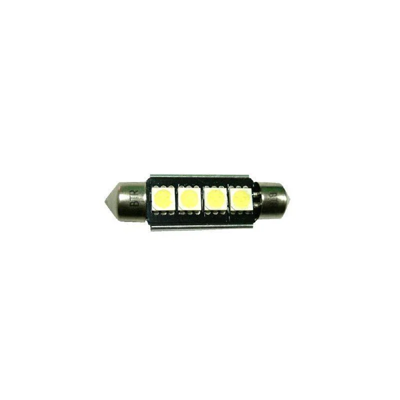 Bombilla plafonier 44mm, 4 super Led Can Bus