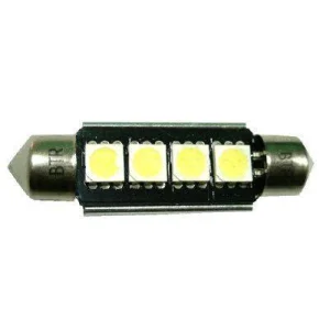 Bombilla plafonier 44mm, 4 super Led Can Bus