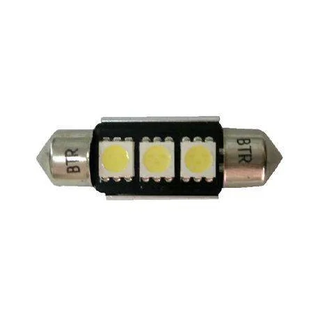 Bombilla plafonier Super Led Blanco 36mm Can Bus en Iluminación para Vehículos de BTR Performance BOM POS 363CB Bombilla plafo