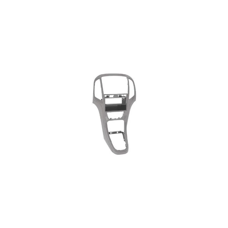 Marco adaptador radio Opel Astra J 2009 2015, 1Din, plata cromada