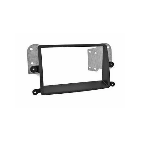 Marco frontal auto radio Mitsubishi L 200 año 2006 2015, 2DIN