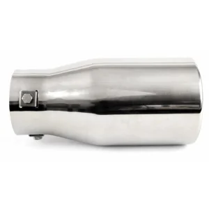 Cola de escape MT 018 universal, acero inoxidable