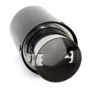 MT016C Embellecedor cola escape inox acabo en carbono