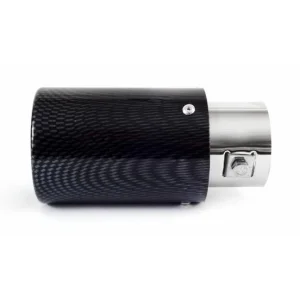 MT016C Embellecedor cola escape inox acabo en carbono