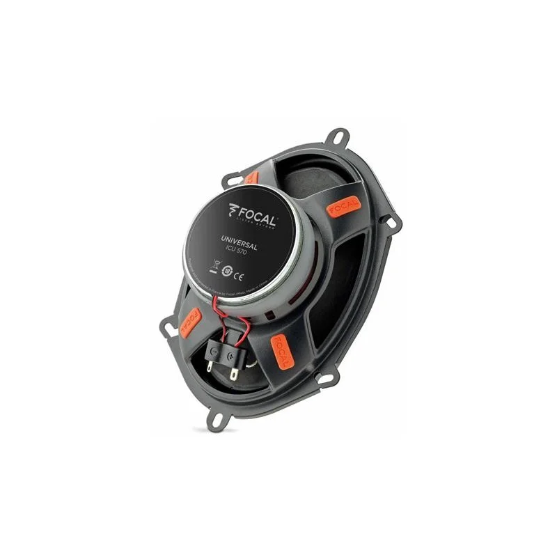 Altavoces 5x7 Coaxiales, potencia max 140W/70W RMS, Focal ICU570