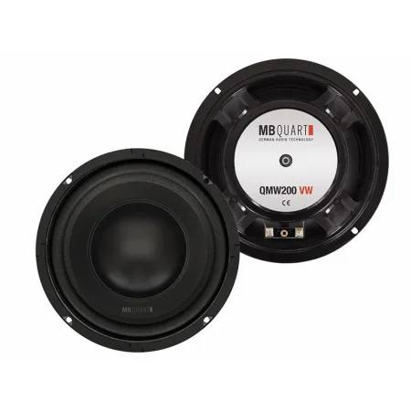 MB Quart QMW 200 VW Pareja Subwoofer VW Golf IV Golf V Passat Bora