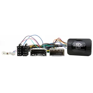 Interface mandos volante Jeep G. Cherokee, Compass, Wrangler, Patriot, Commanders, Liberfty, con amplificador de origen.
