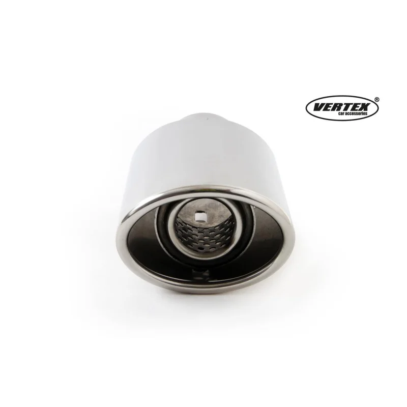 MT003 embellecedor cola escape universal simple acero inoxidable