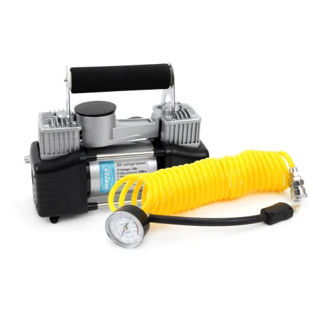 Compresor aire 2 cilindros para vehiculos 12v 85l/min