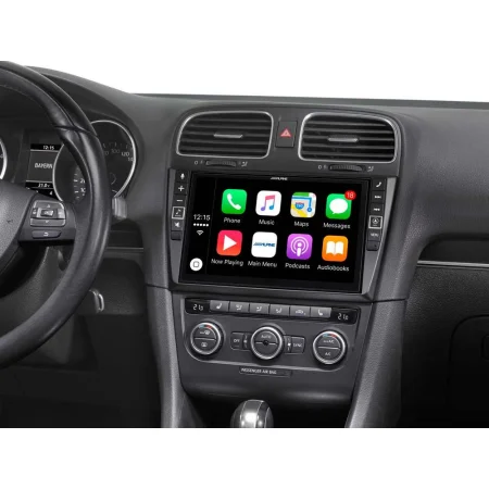 Alpine i902D G6 reprodutor multimedia VW Golf 6, 2008 2016