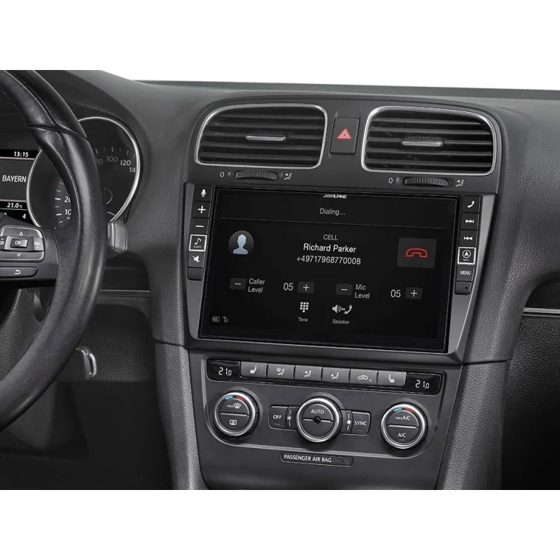 Alpine i902D G6 Sistema multimedia GPS 9" VW Golf 6 año 08/16