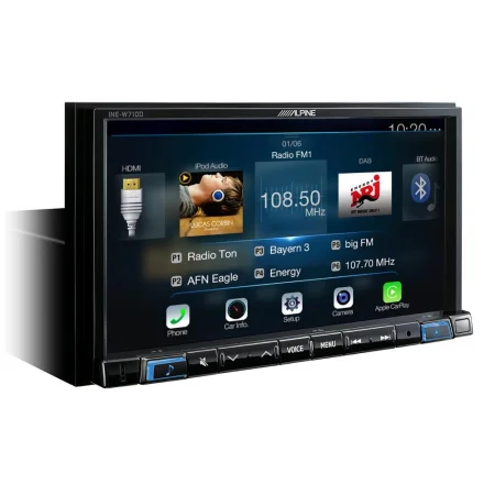 Alpine INE 720D Radio navegador con Android Auto y Apple CarPlay