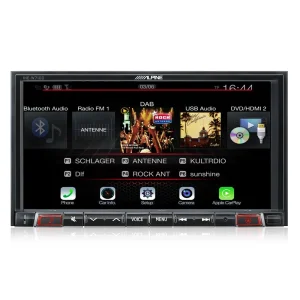 Alpine INE 720D Navegador con Android Auto y Apple CarPlay