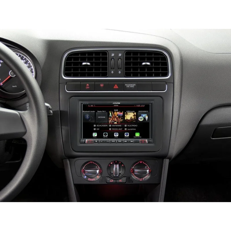 Alpine INE 720D Radio navegador con Android Auto y Apple CarPlay