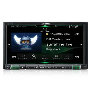 Pantalla Alpine iLX 702D Android Auto y CarPlay.