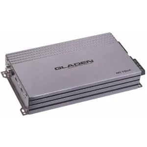 Gladen Audio RC 70c4, amplificador 4 canales, receptor BT externo