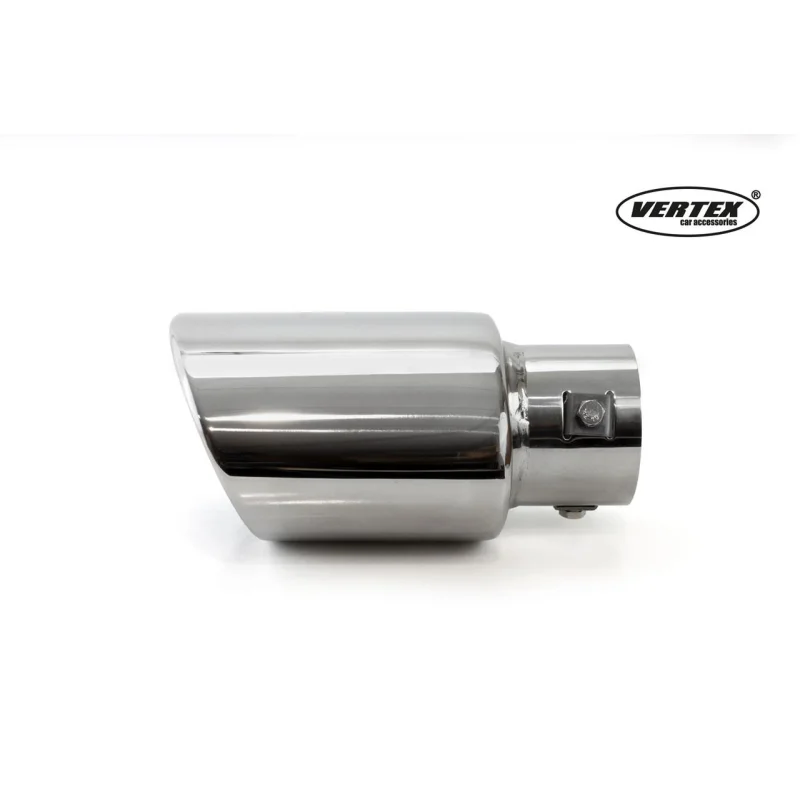 Embellecedor cola escape MT 014 universal acero inoxidable