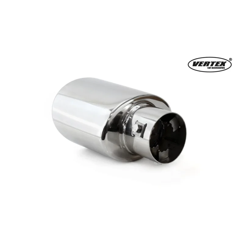 Embellecedor cola escape MT 014 universal acero inoxidable