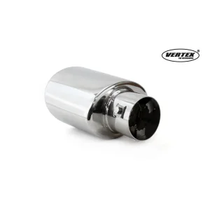 Embellecedor cola escape MT 014 universal acero inoxidable