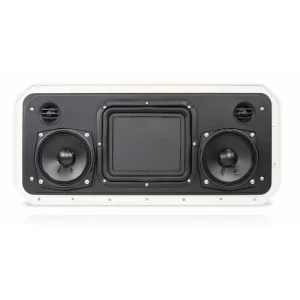 Fusion RV FS402 Panel de sonido de poca profundidad para embarcaciones
