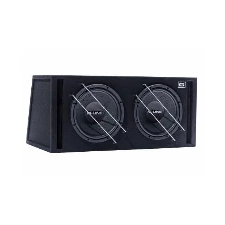 Gladen Audio RS 12 VB dual Doble Subwoofer 12" en caja cerrada
