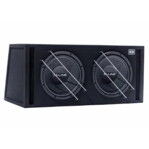Gladen Audio RS 12 VB dual Doble Subwoofer 12" en caja cerrada
