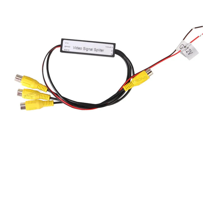 Xtrons Bos004 Conector spliter para distribuir señal de video de 1 a 3
