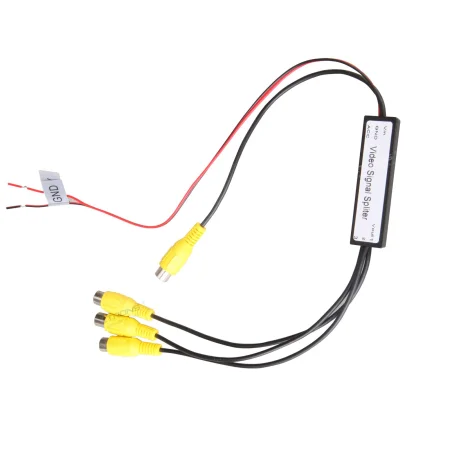 Xtrons Bos004 Conector spliter para distribuir señal de video de 1 a 3