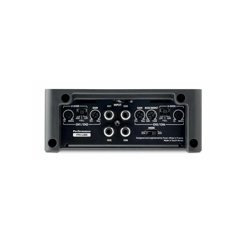 Focal FPX 4800 Amplificador 4 canales, Potencia 120Wx4 RMS