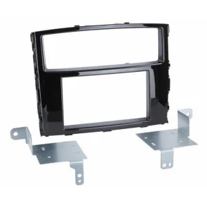 Marco frontal para Mitsubishi Montero 2007 2015, tamaño 2DIN