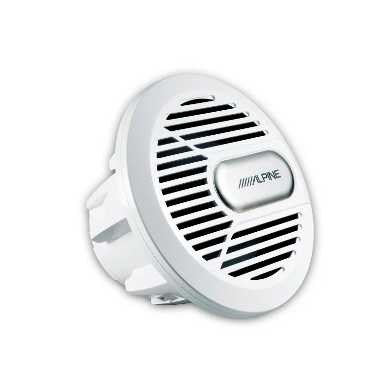 Alpine SWR M100, subwoofer marino 10", potencia 900W blanco