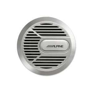 Alpine SWR M100, subwoofer marino 10", potencia 900W plata