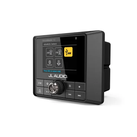 JL Audio MM50 radio marino con display LCD color, 25Wx4 @ 4Ω