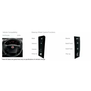 CTSFA008.2, mandos volante Fiat Ducato (250) 2008 2014
