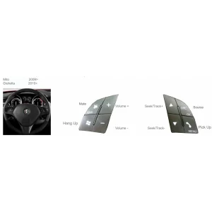Interface mandos volante CTSAR004.2, Alfa Romeo Mito, Giulietta.
