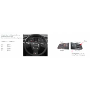 Mandos volante para Audi A3, A4, A6, TT años 20014 2014